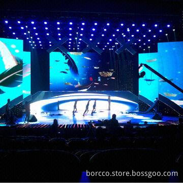 P18.75mm stage backdrop design LED video wall, suitable for stage shows